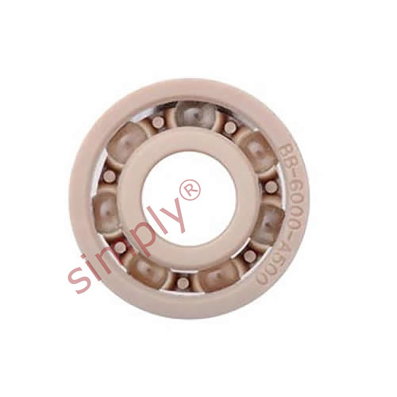 xiros xirodur BB626A50070GL Open Type Polymer Ball Bearing with PEEK Cage and Glass Balls 6x19x6mm - Allow 2-3 Days
