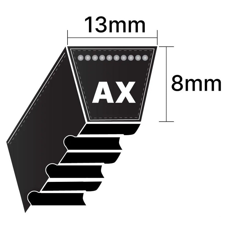 AX33.75 Pix AX-Section Cogged V-Belt