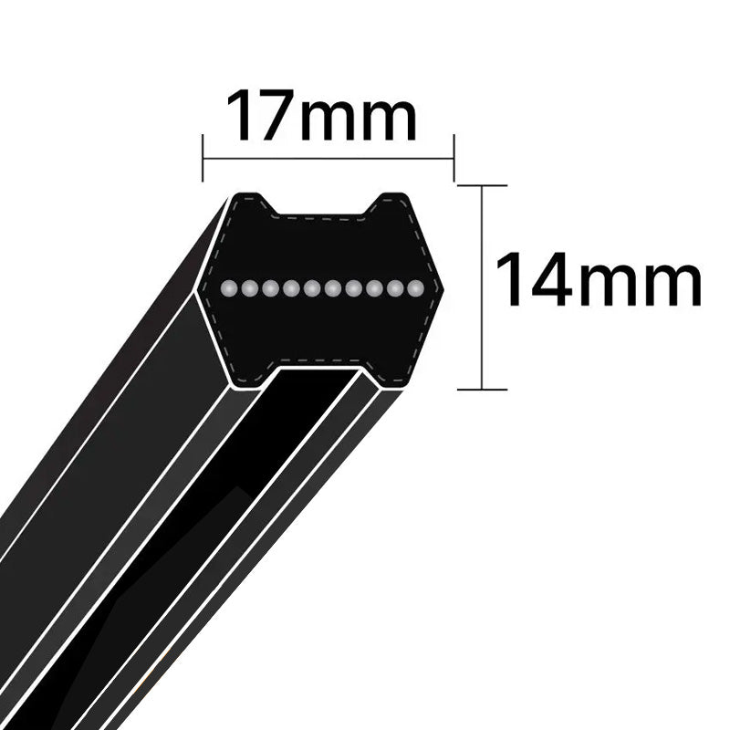 BB162 Pix Hexagon Section Double Sided V-Belt