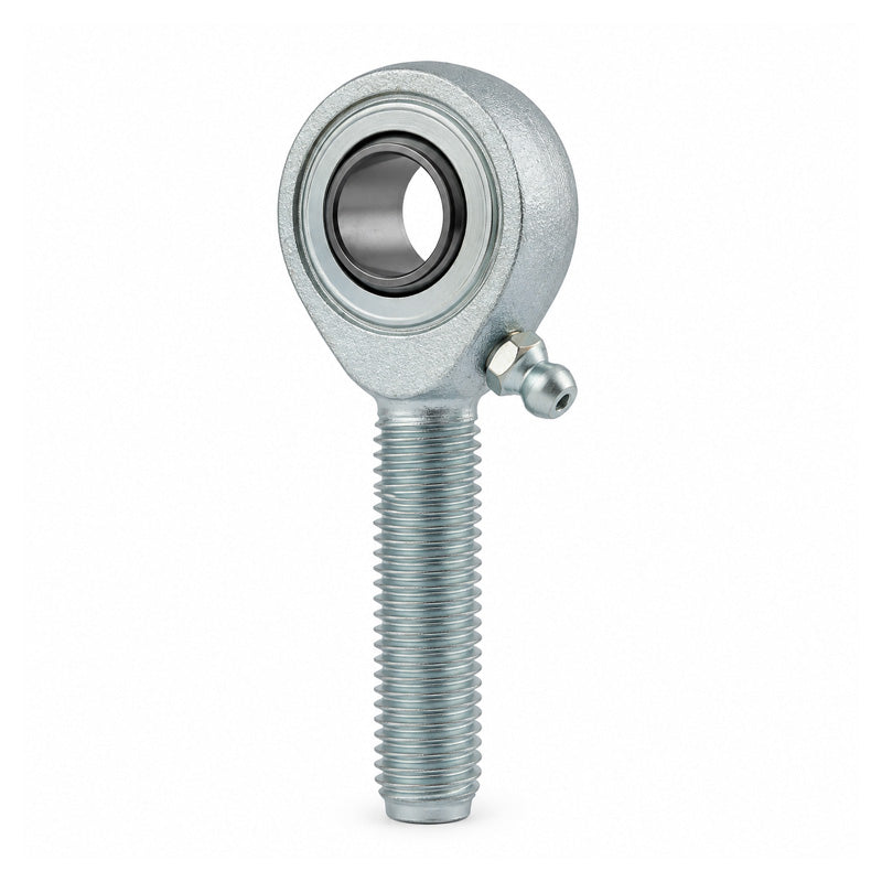 Durbal BRTM30-00-502 Left Hand Metric Steel Cage Design Male Rod End M30x2 Thread
