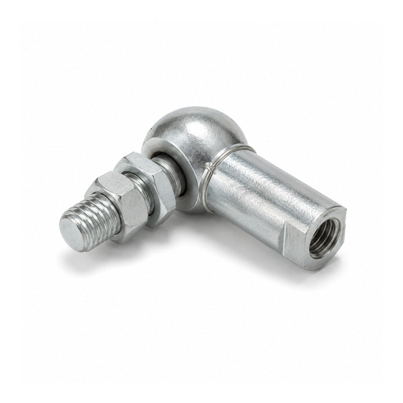 Durbal DCSL19 Left Hand Galvanised Steel Ball Joint with Safety Clip 19mm Ball Diameter M14x2 Thread - Allow 7-10 Days
