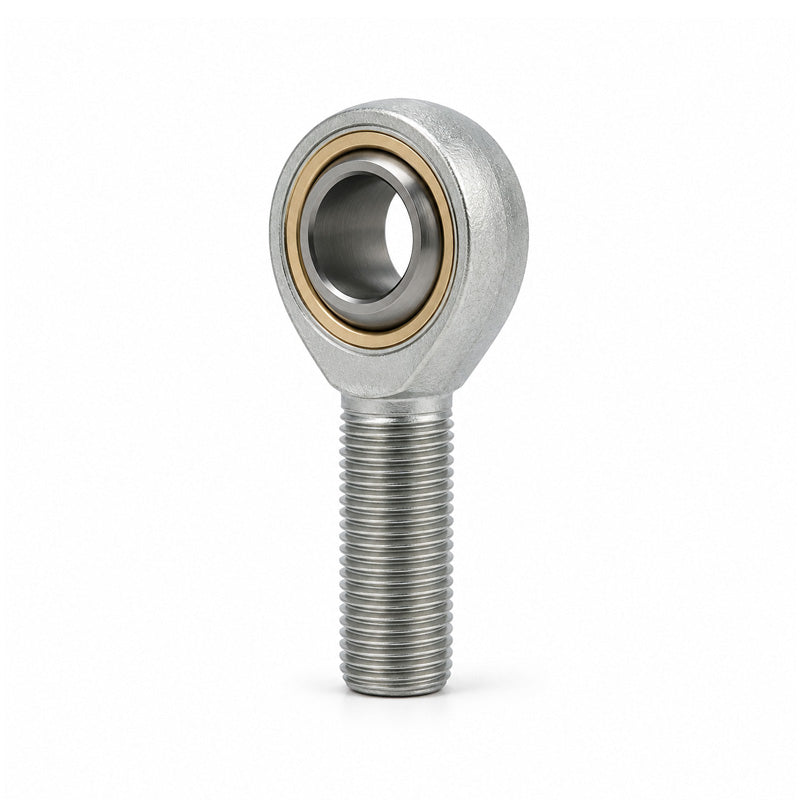 Durbal DSAL06-T/K Maintenance Free Left Hand Metric Steel / PTFE Lined Male Rod End M6 Thread