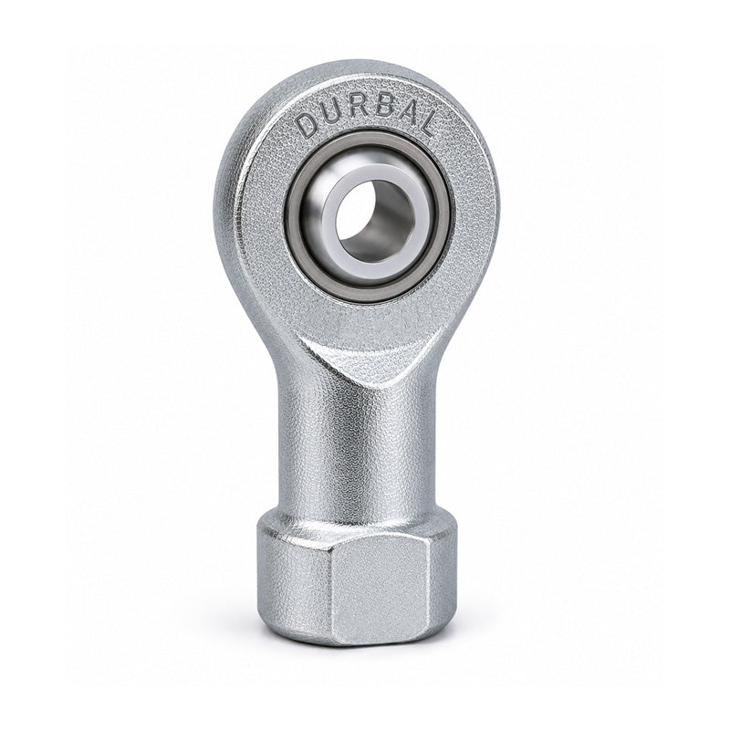 Durbal DSI25-T/K Maintenance Free Right Hand Metric Steel / PTFE Lined Female Rod End M24x2 Thread