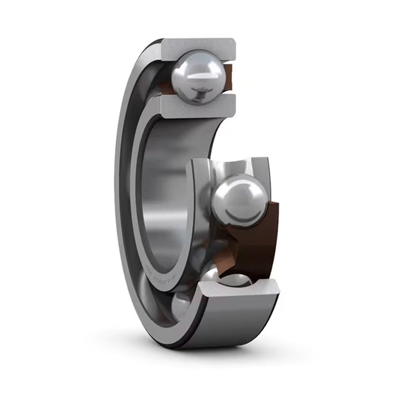 SKF 6208ETN9 Open Deep Groove Ball Bearing with Fibre Cage 40x80x18mm