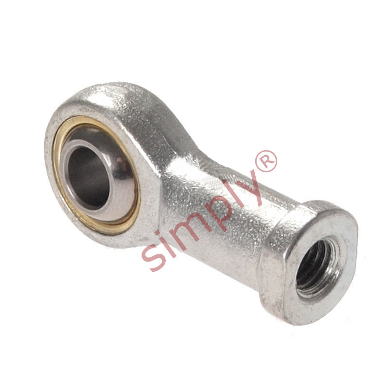 Dunlop FB-12 Right Hand Imperial Steel / Bronze Lined Maintenance Required Plain Female Rod End 3/4 UNF Thread - Allow 7-10 Days