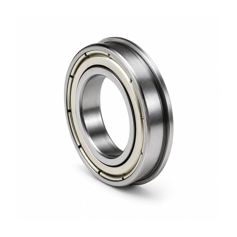 SF6806ZZ Budget Metal Shielded Stainless Steel Flanged Thin Section Deep Groove Ball Bearing 30x42x7mm