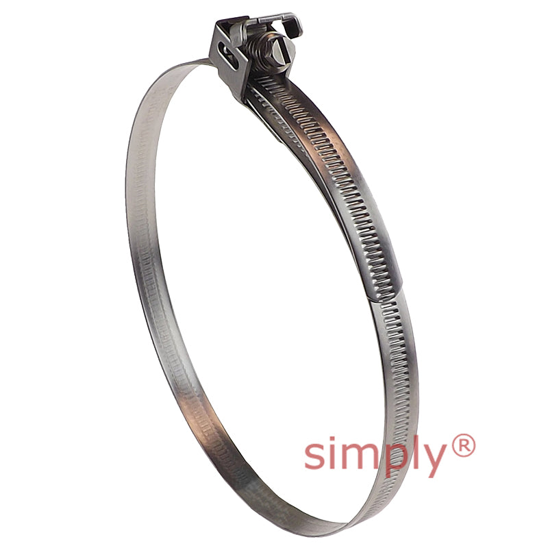 CAS910SS 304 Stainless Steel Jubilee Quick Release Captive Strap Adjustment Range 50mm-910mm Band Width 11mm