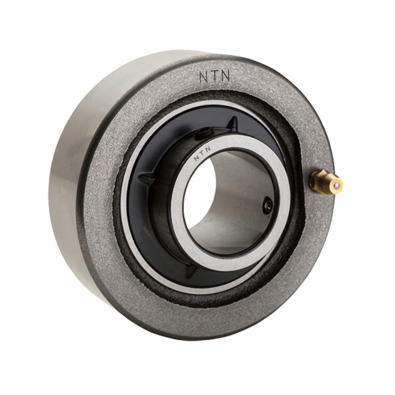 NTN M-UCC211-202D1 Imperial Cast Iron Cartridge Unit with 2-1/8 inch Bore Insert 4.9213 inch Outside Dia - Allow 2-3 Days