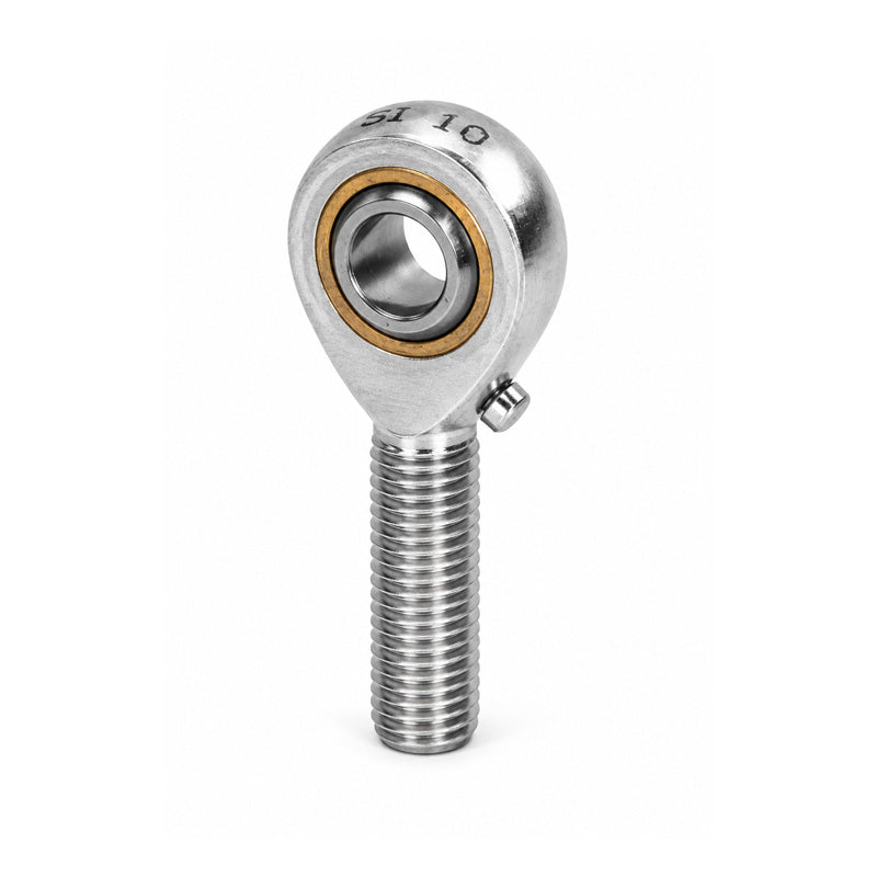 Fluro GALO20 Left Hand Zinc Plated Steel / Steel Male Plain Rod End M20x1.5 Thread