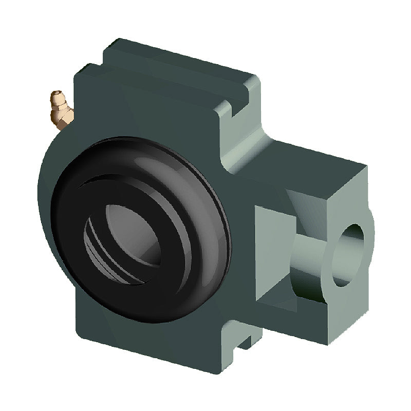 NTN M-SM-UCT205D1 Metric Cast Iron Take Up Unit with 25mm Bore Bearing Unit with Steel Plate Cover - Closed Version - Allow 2-3 Days