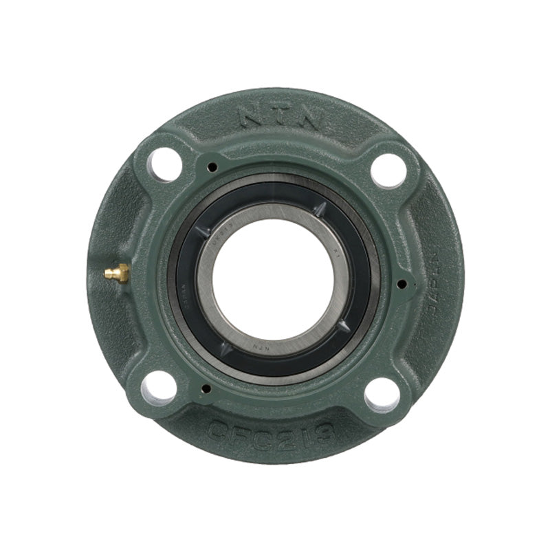 NTN UCFC208D1 Metric Four Bolt Cast Iron Round Flanged Housing with 40mm Insert - Allow 2-3 Days