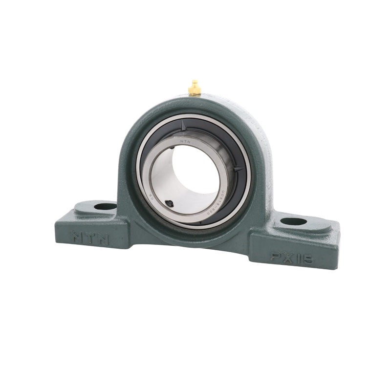 NTN UCPX06-104D1 Imperial Cast Iron Two Bolt Pillow / Plummer Block Housing with 1-1/4 inch Bore Insert - Allow 2-3 Days