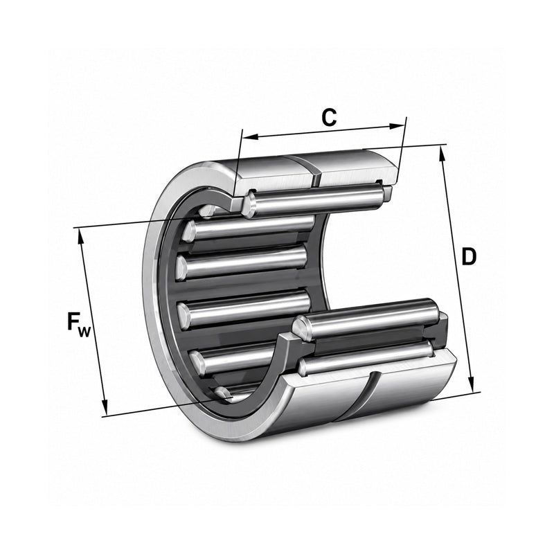 INA RNA4828 Machined Needle Roller Bearing 155x175x35mm - Allow 1-2 Days - Contact Us For Faster Delivery