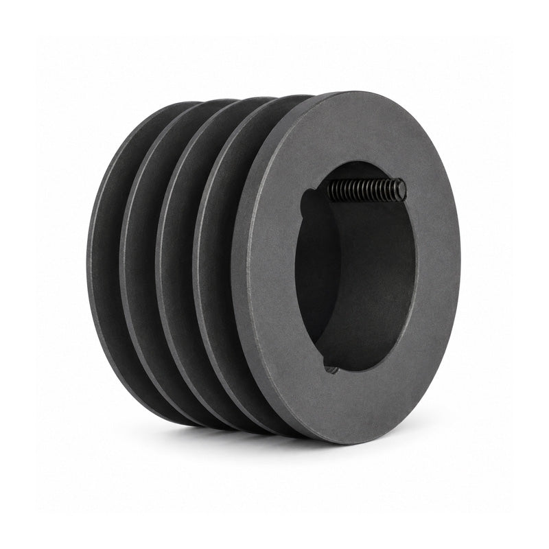 PowerDrive 500X4SPZ 500mm Pitch Diameter SPZ Section Tapered Locking Bush Type Pulley with 4 Grooves (Bush not Incl.) - Allow 2-3 Days