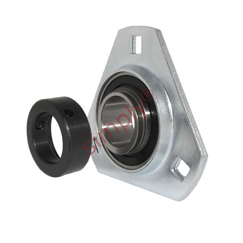 SKF PFD1FM Square Cast Housing with Grub Screw 1 inch Insert
