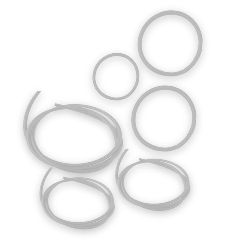 White Silicone Sealing Rings & Cord