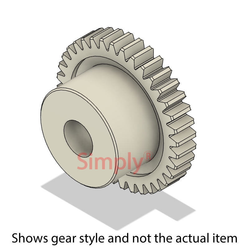 DS05/20B-4 Metric DELRIN 500 Moulded Spur Gear 20 Tooth 0.5 Mod Bored 4mm