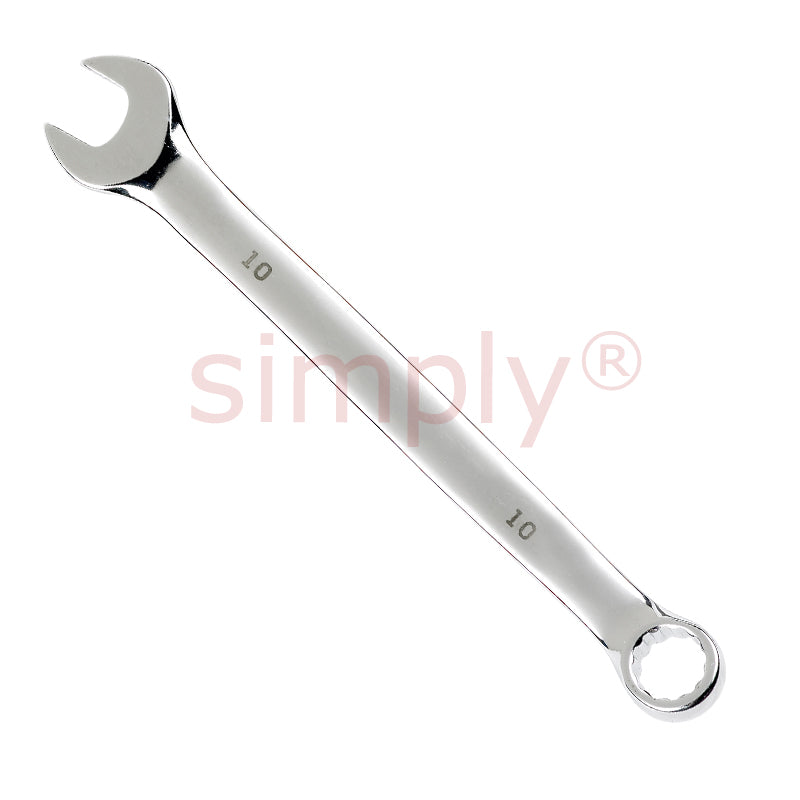 Hardened and Tempered Cyclo 10mm Open / Ring Spanner