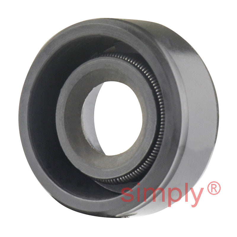 0.31x0.75x0.31 inch Nitrile Rubber Rotary Shaft Oil Seal with Garter Spring R21 / SC Style