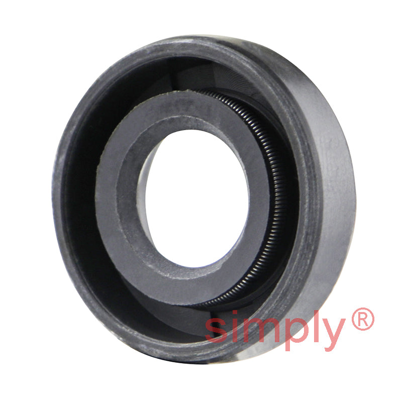 0.37x0.75x0.18 inch Nitrile Rubber Single Lip Rotary Shaft Oil Seal R21 / SC Style