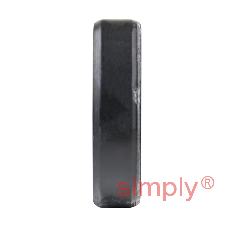 0.37x0.75x0.18 inch Nitrile Rubber Single Lip Rotary Shaft Oil Seal R21 / SC Style