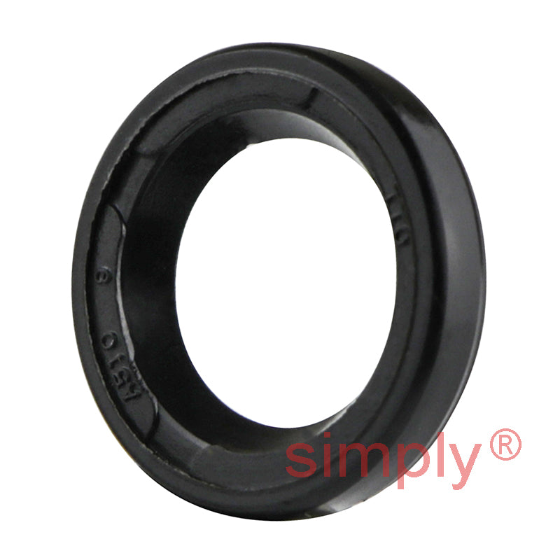 0.43x0.62x0.12 inch Nitrile Rubber Single Lip Rotary Shaft Oil Seal VC Style