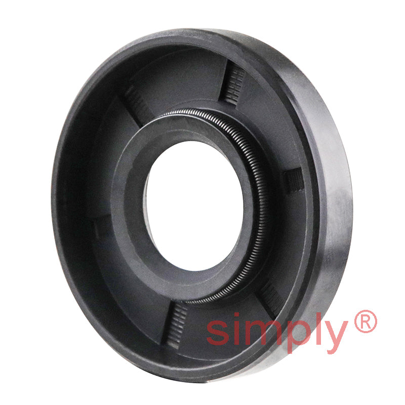 0.56x1.37x0.25 inch Nitrile Rubber Single Lip Rotary Shaft Oil Seal with Garter Spring R21 / SC