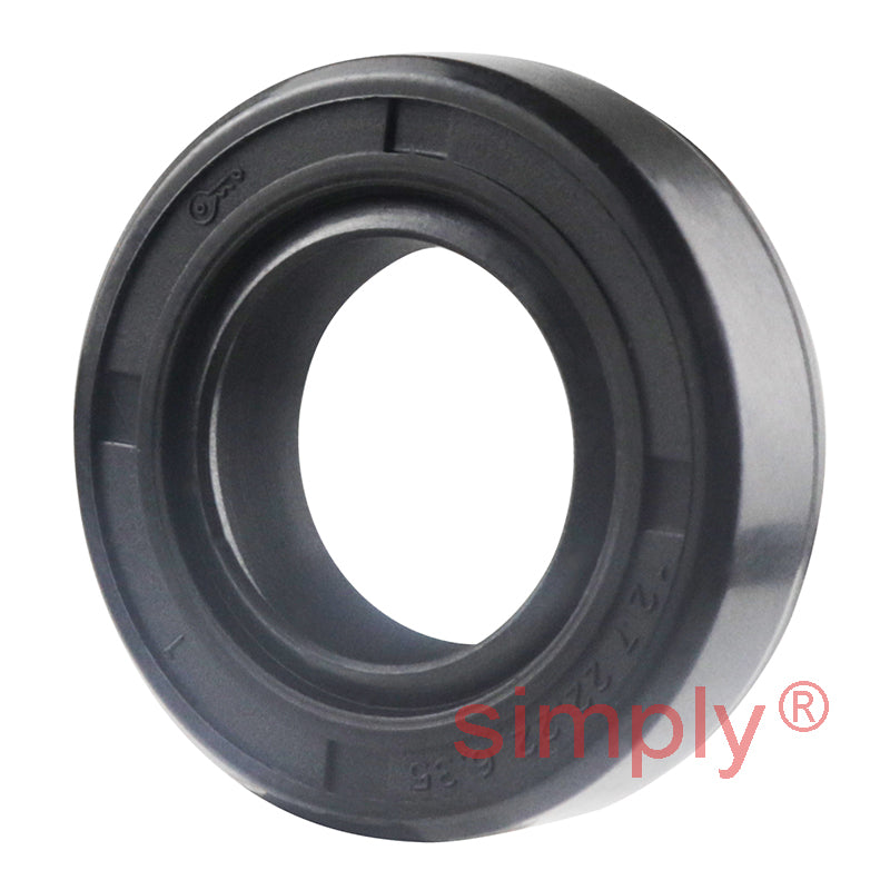 0.5x0.87x0.25 inch Nitrile Rubber Rotary Shaft Oil Seal with Garter Spring R23 / TC Style