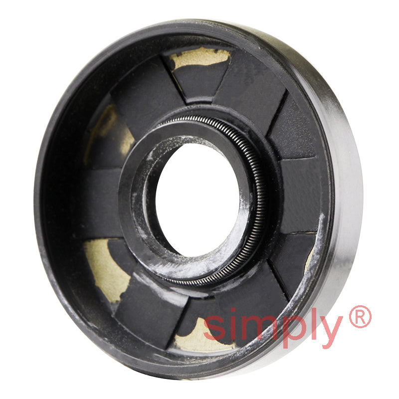 0.5x1.37x0.25 inch Nitrile Rubber Double Lip Rotary Shaft Oil Seal with Garter Spring R23 / TC Style