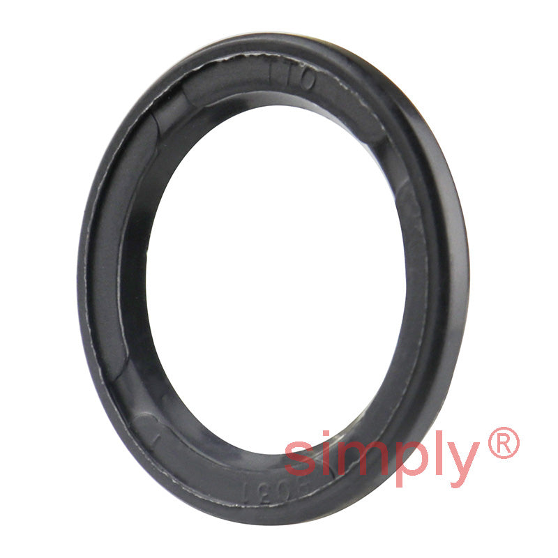 0.62x0.81x0.09 inch Nitrile Rubber Single Lip Rotary Shaft Oil Seal VC Style