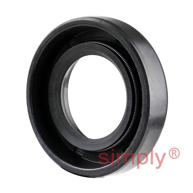 0.62x1.12x0.25 inch Nitrile Rubber Single Lip Rotary Shaft Oil Seal with Garter Spring R21 / SC