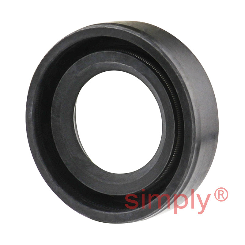 0.62x1.12x0.31 inch Nitrile Rubber Single Lip Rotary Shaft Oil Seal with Garter Spring R21 / SC