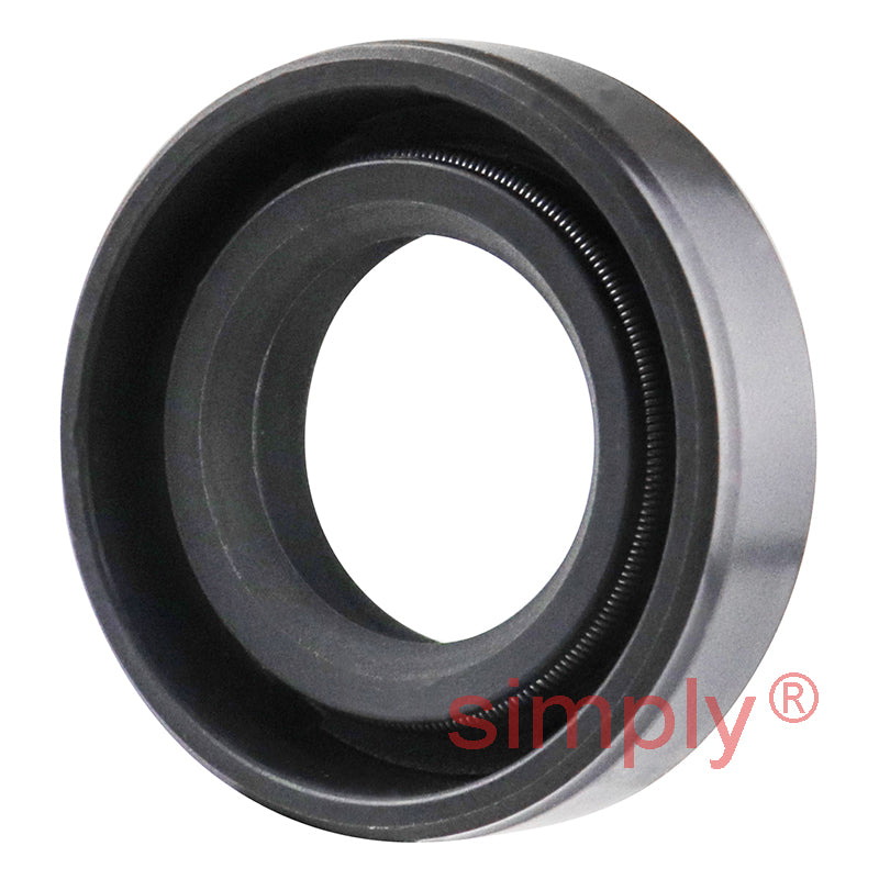 0.62x1.12x0.31 inch Nitrile Rubber Double Lip Rotary Shaft Oil Seal with Garter Spring R23 / TC Style