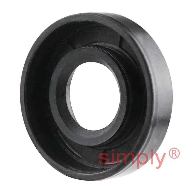 0.62x1.37x0.31 inch Nitrile Rubber Single Lip Rotary Shaft Oil Seal with Garter Spring R21 / SC