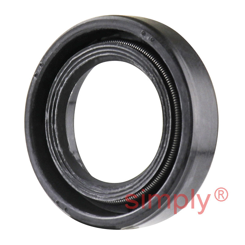 0.62x1x0.25 inch Nitrile Rubber Single Lip Rotary Shaft Oil Seal with Garter Spring R21 / SC