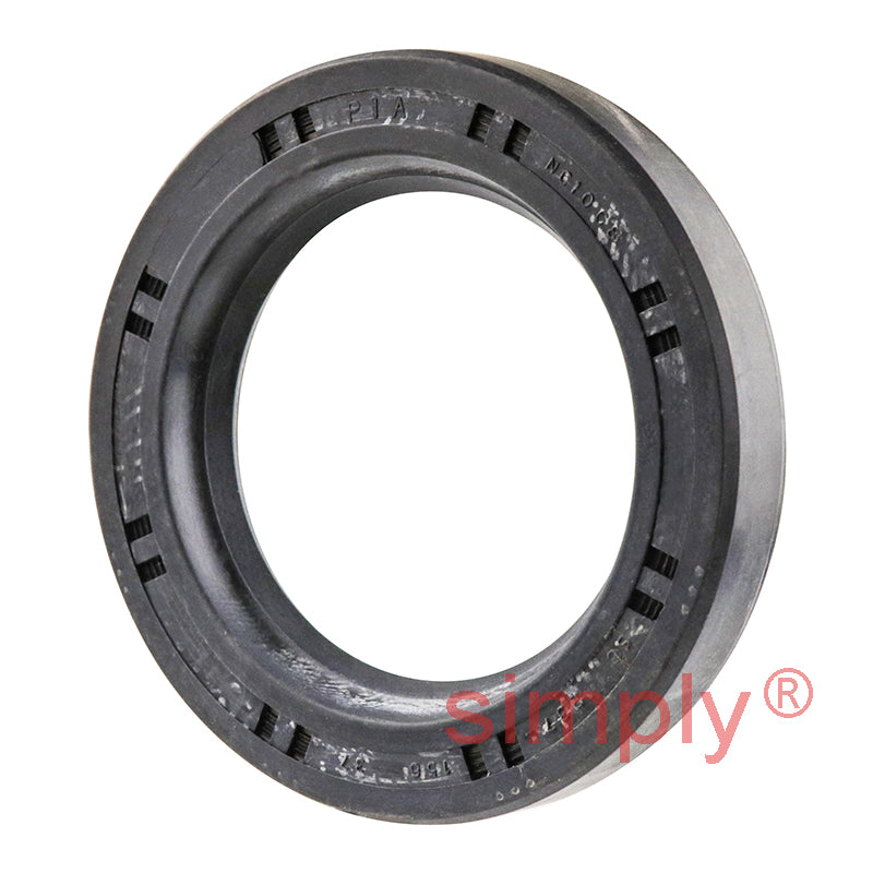 0.62x1x0.25 inch Nitrile Rubber Double Lip Rotary Shaft Oil Seal with Garter Spring R23 / TC Style