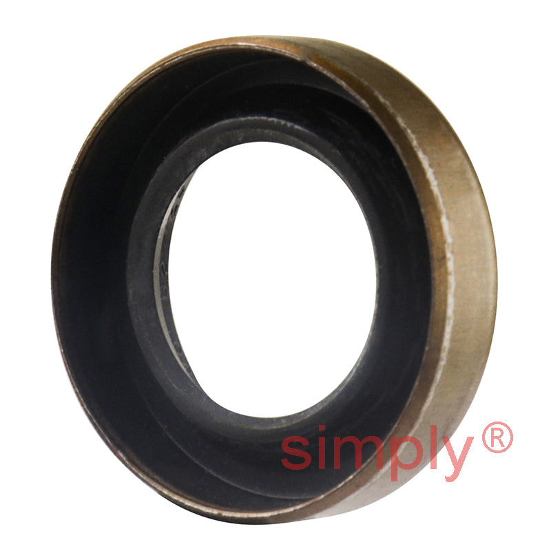 0.62x1x0.25 inch Metal Cased Nitrile Rubber Rotary Shaft Oil Seal Springless Design VB Style