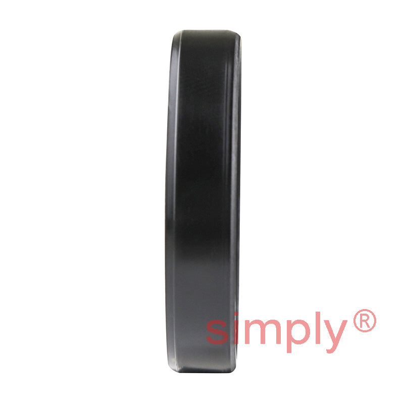 0.68x1.25x0.25 inch Nitrile Rubber Double Lip Rotary Shaft Oil Seal with Garter Spring R23 / TC Style