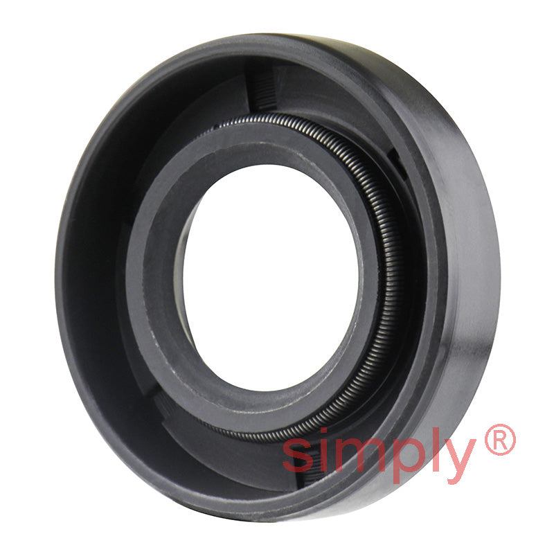 0.68x1.37x0.31 inch Nitrile Rubber Single Lip Rotary Shaft Oil Seal with Garter Spring R21 / SC