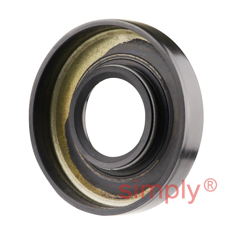 0.87x2x0.37 inch Nitrile Rubber Single Lip Rotary Shaft Oil Seal with Garter Spring R21 / SC