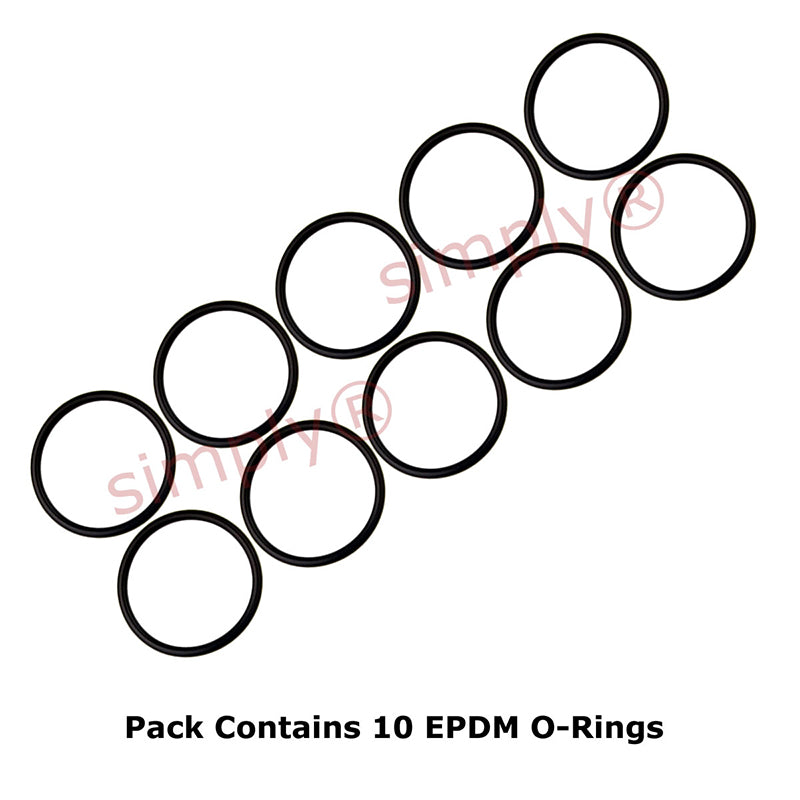 2mm Section 2.5mm Bore EPDM 70 Shore Rubber O-Ring