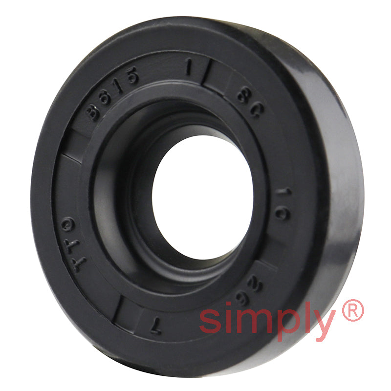 10x26x7mm Nitrile Rubber Single Lip Rotary Shaft Oil Seal with Garter Spring SC / R21