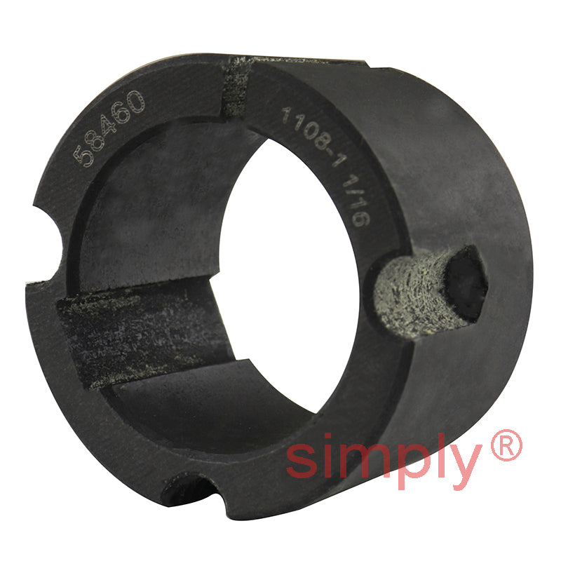 1108-1-1/16 Tapered Locking Bush with 1-1/16 inch Bore