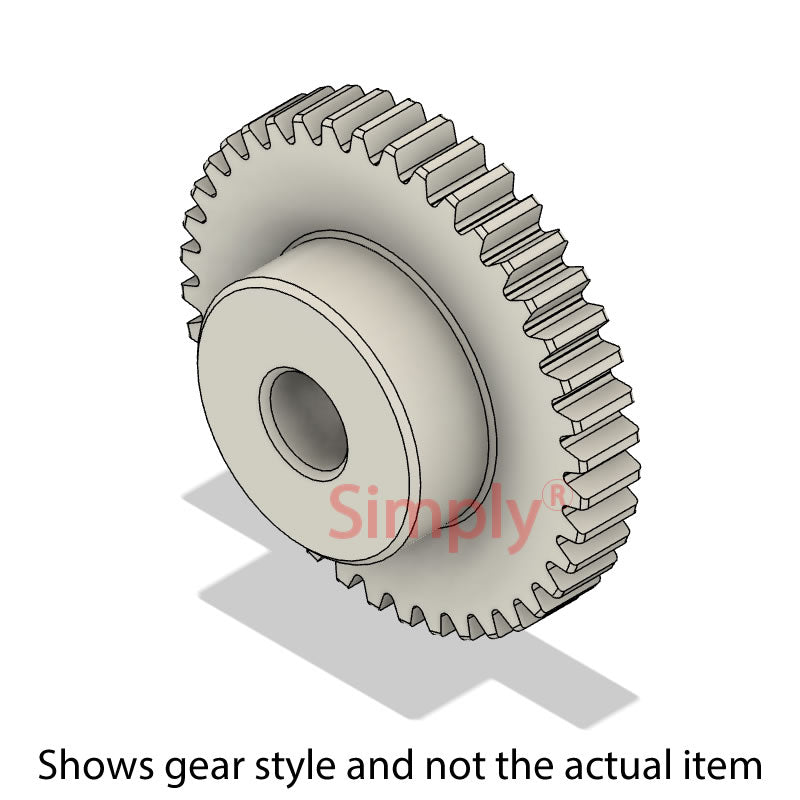 WPS12.5/70B Metric Moulded Hostaform Spur Gear 70 Tooth 1.25 Mod Bored 10mm (H9)