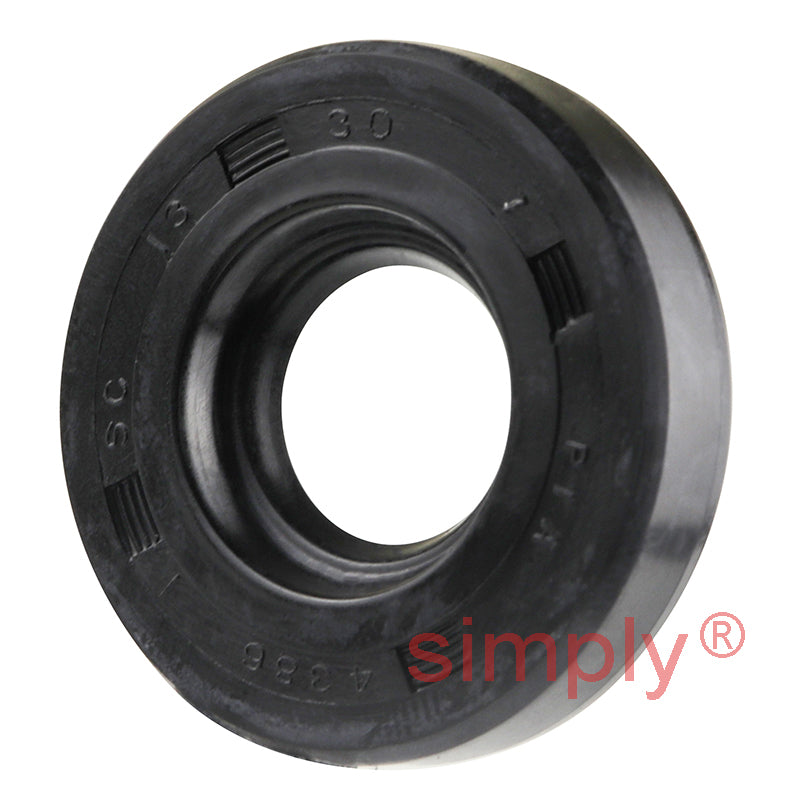 13x30x7mm Nitrile Rubber Single Lip Rotary Shaft Oil Seal with Garter Spring SC / R21