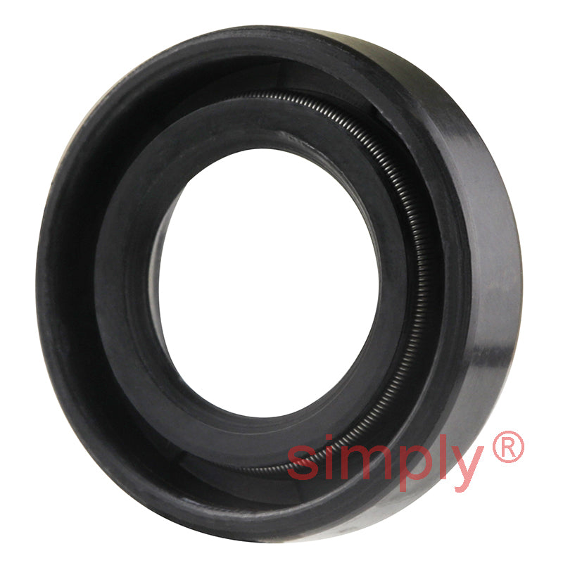 15x26x6mm Nitrile Rubber Single Lip Rotary Shaft Oil Seal with Garter Spring SC / R21