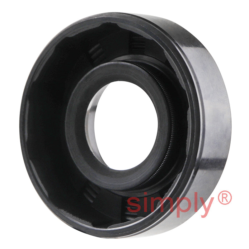 15x35x10mm Nitrile Rubber Single Lip Rotary Shaft Oil Seal with Garter Spring SC / R21