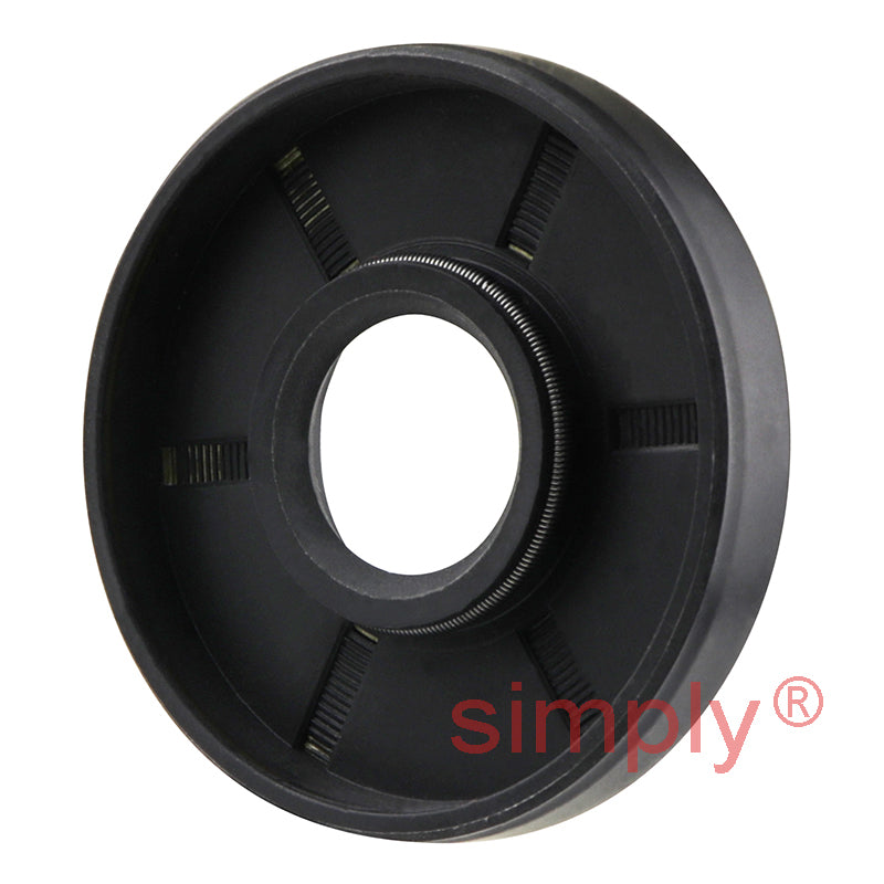 15x42x7mm Nitrile Rubber Single Lip Rotary Shaft Oil Seal with Garter Spring SC / R21
