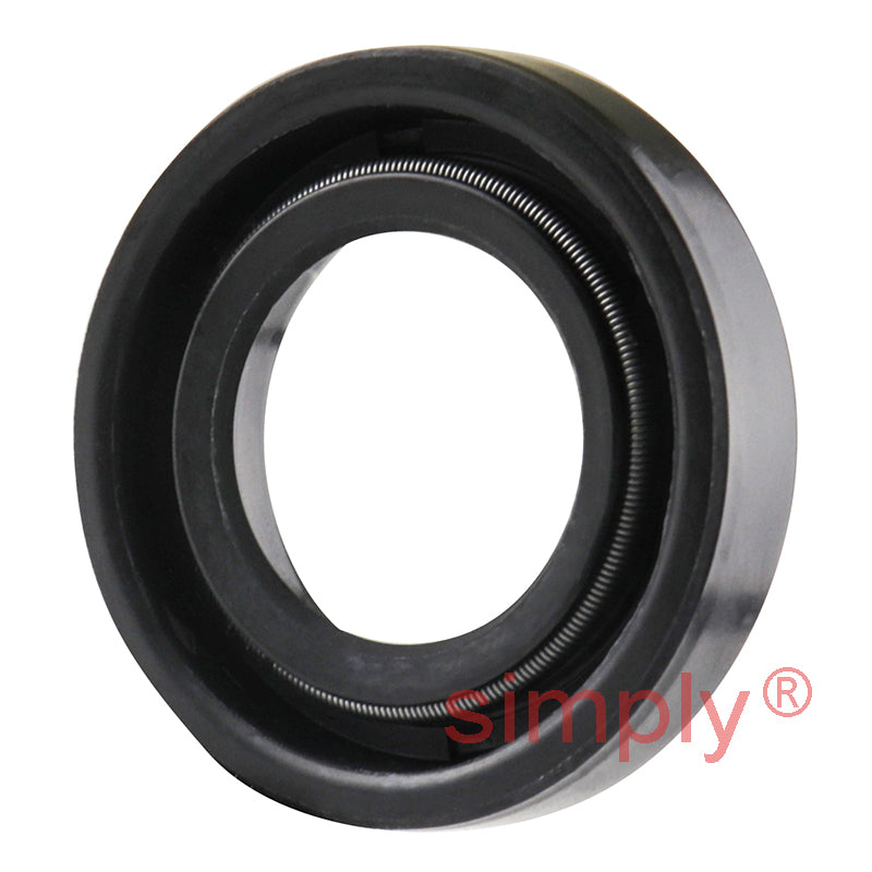 17x30x6mm Nitrile Rubber Single Lip Rotary Shaft Oil Seal with Garter Spring SC / R21