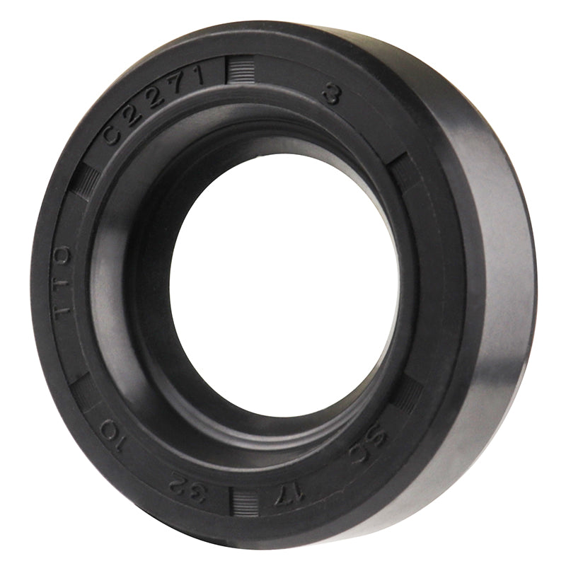 17x32x10mm Nitrile Rubber Single Lip Rotary Shaft Oil Seal with Garter Spring SC / R21